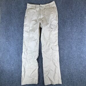 Fivestar General Sierra Cargo Pants Womens 29x30.5 Khaki Cotton Straight Leg